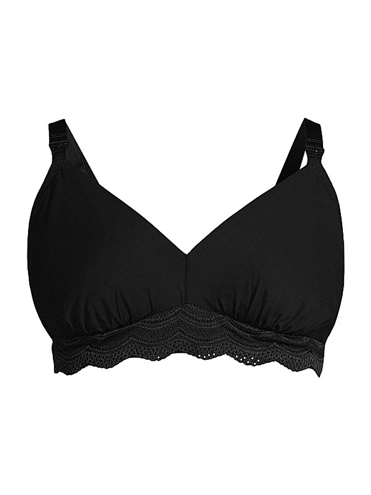 Ceylon Modal Curvy Nursing Bralette
