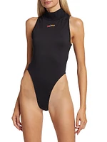 Sleeveless Turtleneck Bodysuit