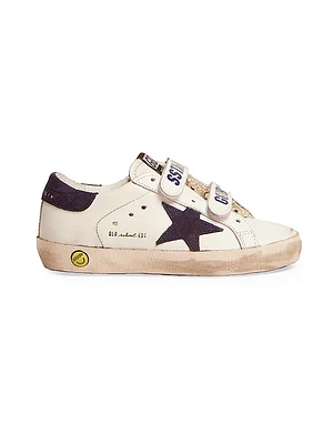 Baby's, Little Kid's & Kid's Old School Leather & Suede Sneakers