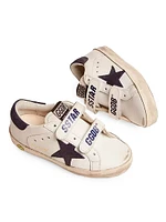 Baby's, Little Kid's & Kid's Old School Leather & Suede Sneakers