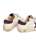 Baby's, Little Kid's & Kid's Old School Leather & Suede Sneakers