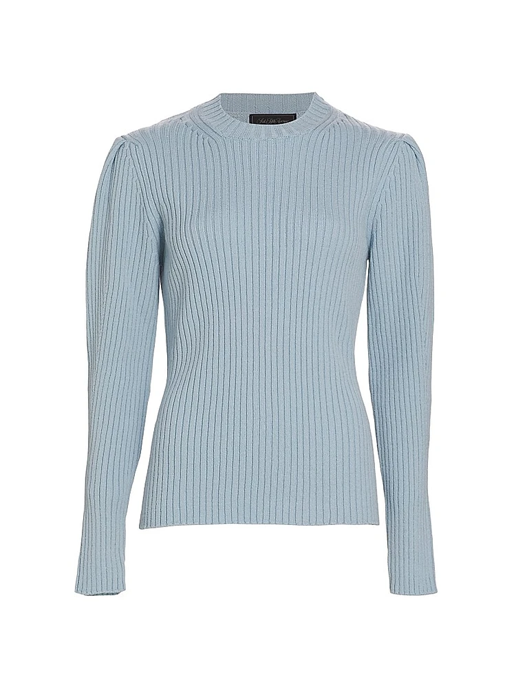 COLLECTION Rib-Knit Wool-Blend Sweater