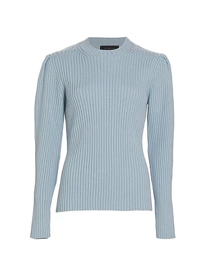 COLLECTION Rib-Knit Wool-Blend Sweater