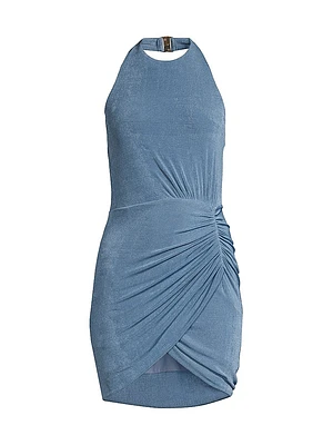 Yara Ruched Mini Dress