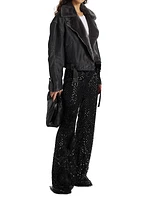Sequined Party Pants