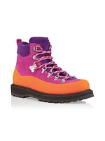 Roccia Vet Colorblock Suede Ankle Boots