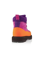 Roccia Vet Colorblock Suede Ankle Boots