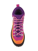 Roccia Vet Colorblock Suede Ankle Boots
