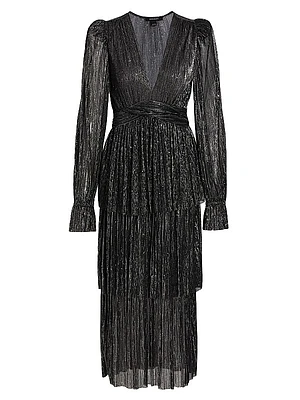 Marais Sequin Knit Midi-Dress