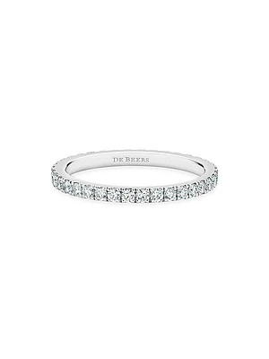 DB Classic Platinum & Diamond Eternity Band/1.8MM