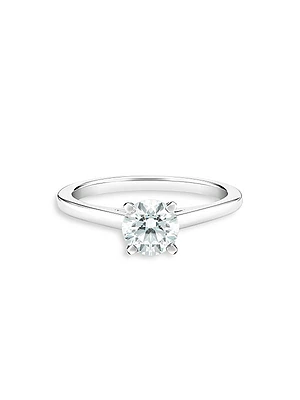 DB Classic Platinum & 0.7 TCW Brilliant-Cut Diamond Ring