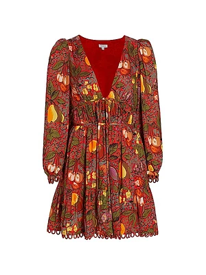 Rhedyn V-Neck Minidress