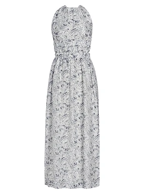 Dimitri Cross-Back Maxi Dress
