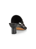 Verona Embellished Satin Sandals
