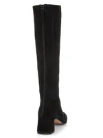 Saint Honore Suede Mid-Calf Boots