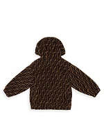Kid's FF Logo Sherpa Hooded Jacket