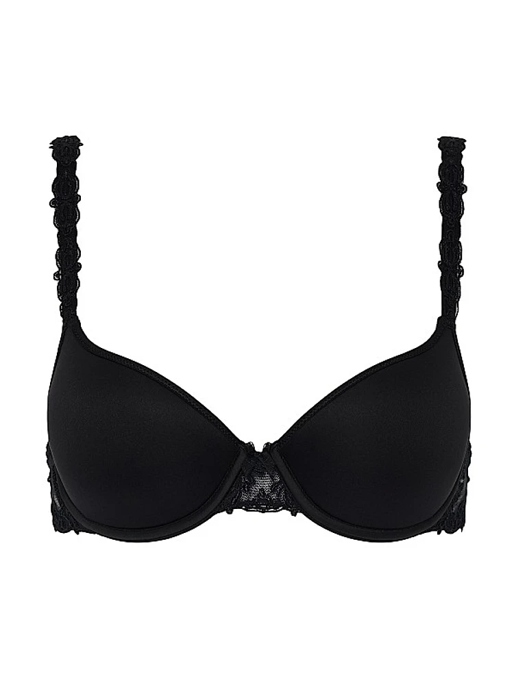 Smooth Custom-Fit Lace Trim Bra