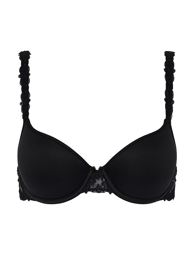 Smooth Custom-Fit Lace Trim Bra