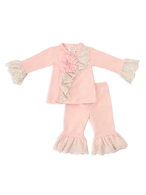 Baby Girl's Chic Petite Crisscross Set