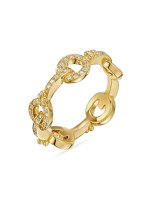 Florence86 Orsina 18K Yellow Gold & Diamond Ring
