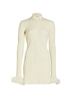 Rib-Knit Minidress