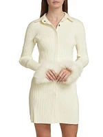 Rib-Knit Minidress
