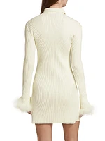 Rib-Knit Minidress