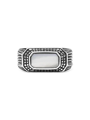 Unisex Sterling Silver Originals Jimmy Mop Ring