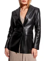 Jordan Recycled Leather Blazer