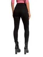 Gigi Stretch Leather Leggings