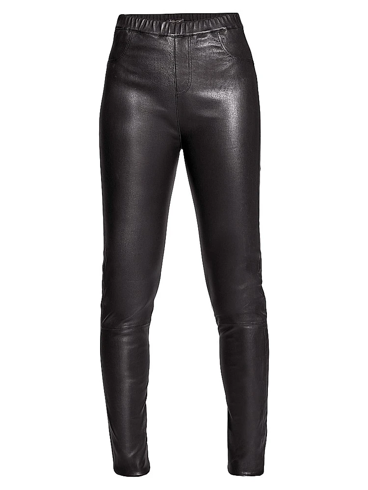 Kiki Stretch Leather Leggings