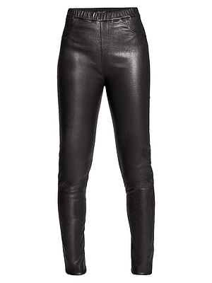 Kiki Stretch Leather Leggings
