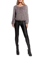 Kiki Stretch Leather Leggings