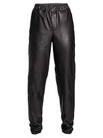 The Upcycled Leather Joggers