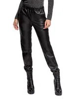 The Upcycled Leather Joggers
