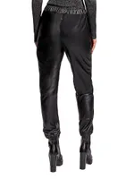 The Upcycled Leather Joggers