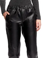 The Upcycled Leather Joggers