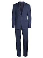 Gregory Single-Breasted Two-Button Wool Suit