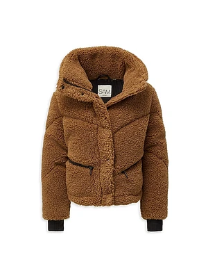 Girl's Sherpa Athlete Down Jacket