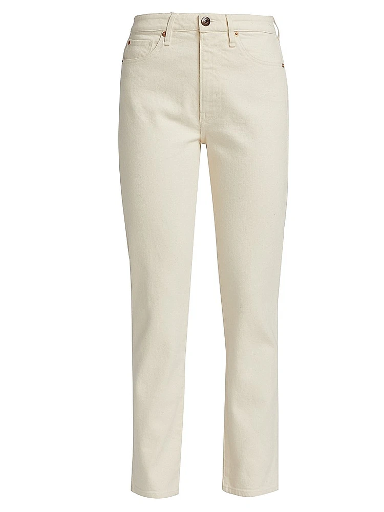 Claudia High-Rise Slim-Leg Jeans
