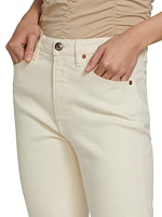 Claudia High-Rise Slim-Leg Jeans