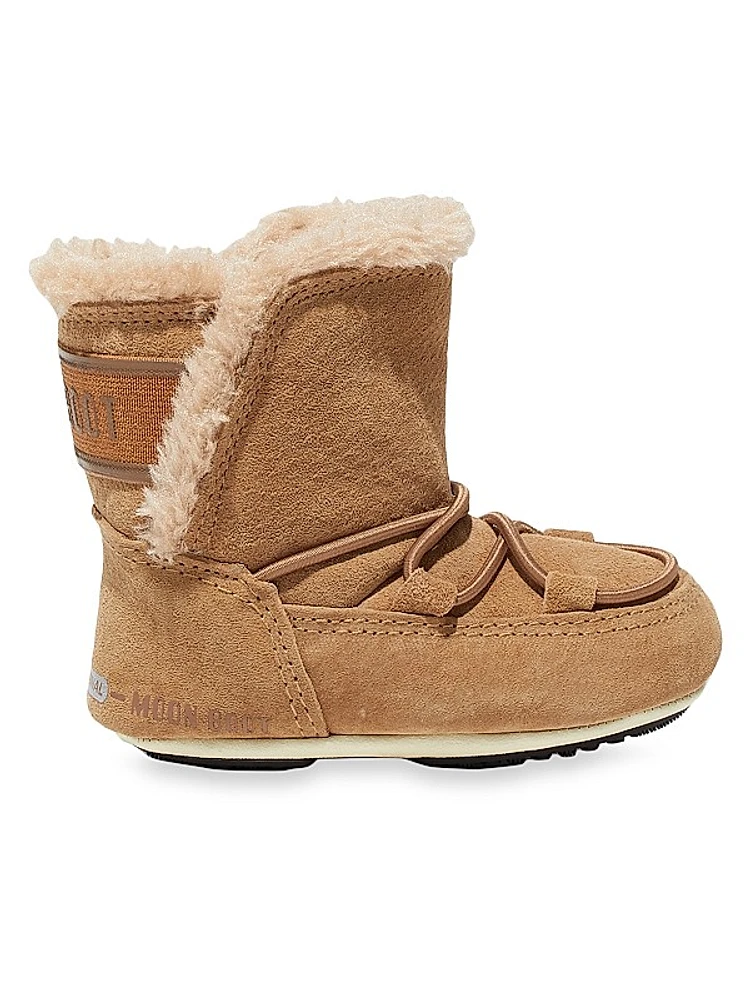 Baby's Suede Crib Boots