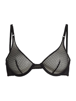 Crochet Lace Demi Bra