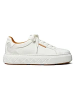 Ladybug Leather Low-Top Sneakers