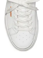 Ladybug Leather Low-Top Sneakers