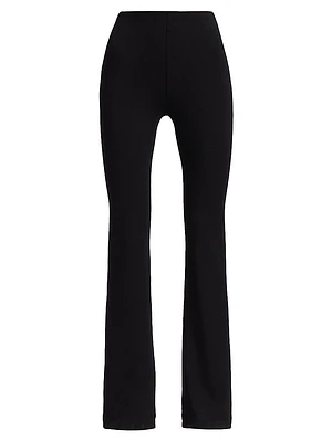 Straight-Leg Cropped Pants