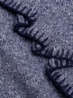 Rene Ruffle-Trim Sweater