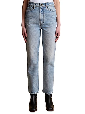 Abigail High-Rise Straight Jeans