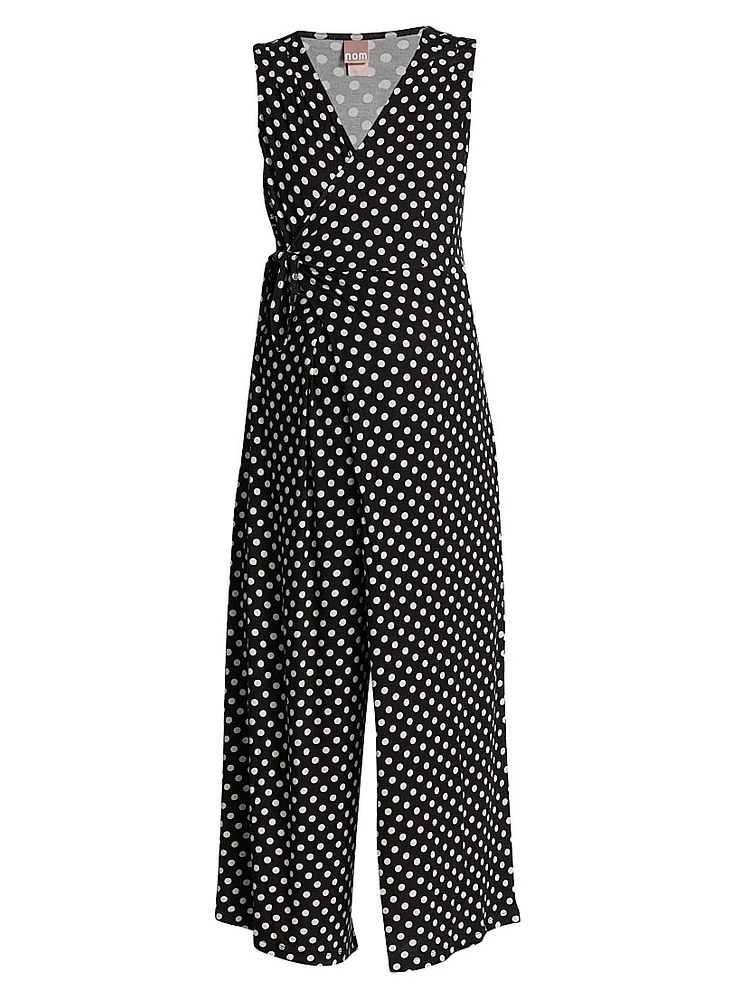 Francesca Wrap-Front Jumpsuit
