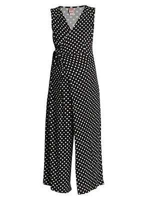Francesca Wrap-Front Jumpsuit